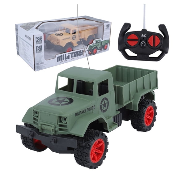C Rechargeable 4 Channel Remote Control Car 1:24 Scale Simulation Vehicle Model Toy 2.4Ghz