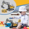 thumbnail image 1 of C Remote Control Hydraulic Excavator 1/14 Scale Full Metal 18 Channel Rtr Engineering Toy, 1 of 8