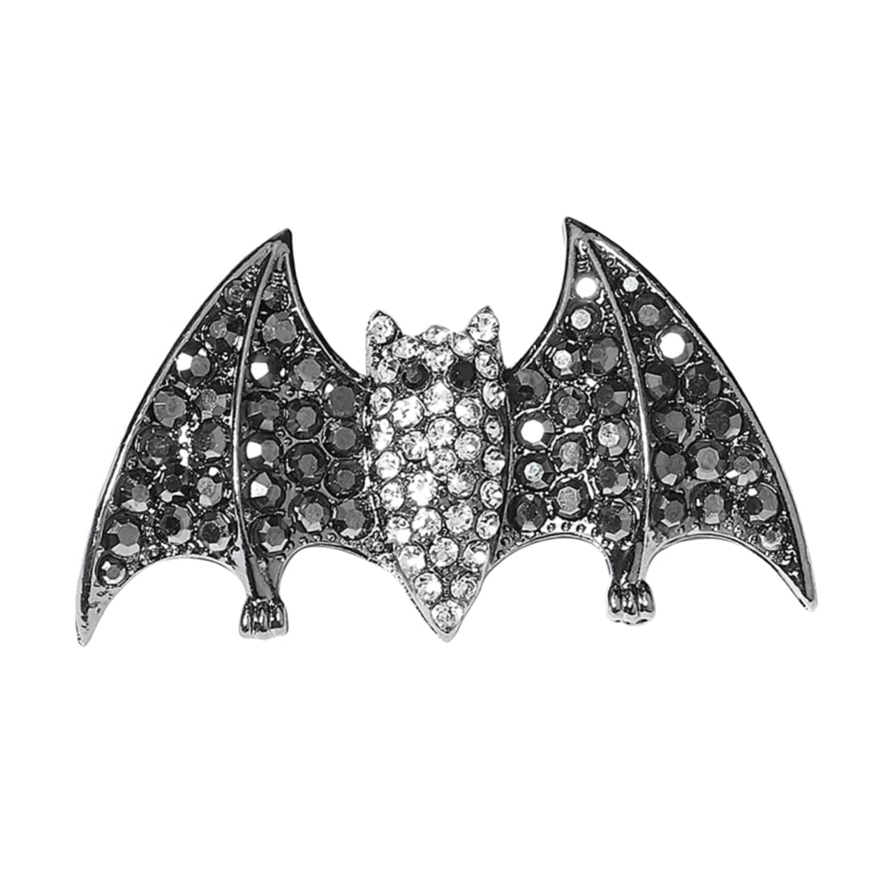 C Rhinestone Bat Wings Hair Clip Halloween Duckbill Barrette Hair ...