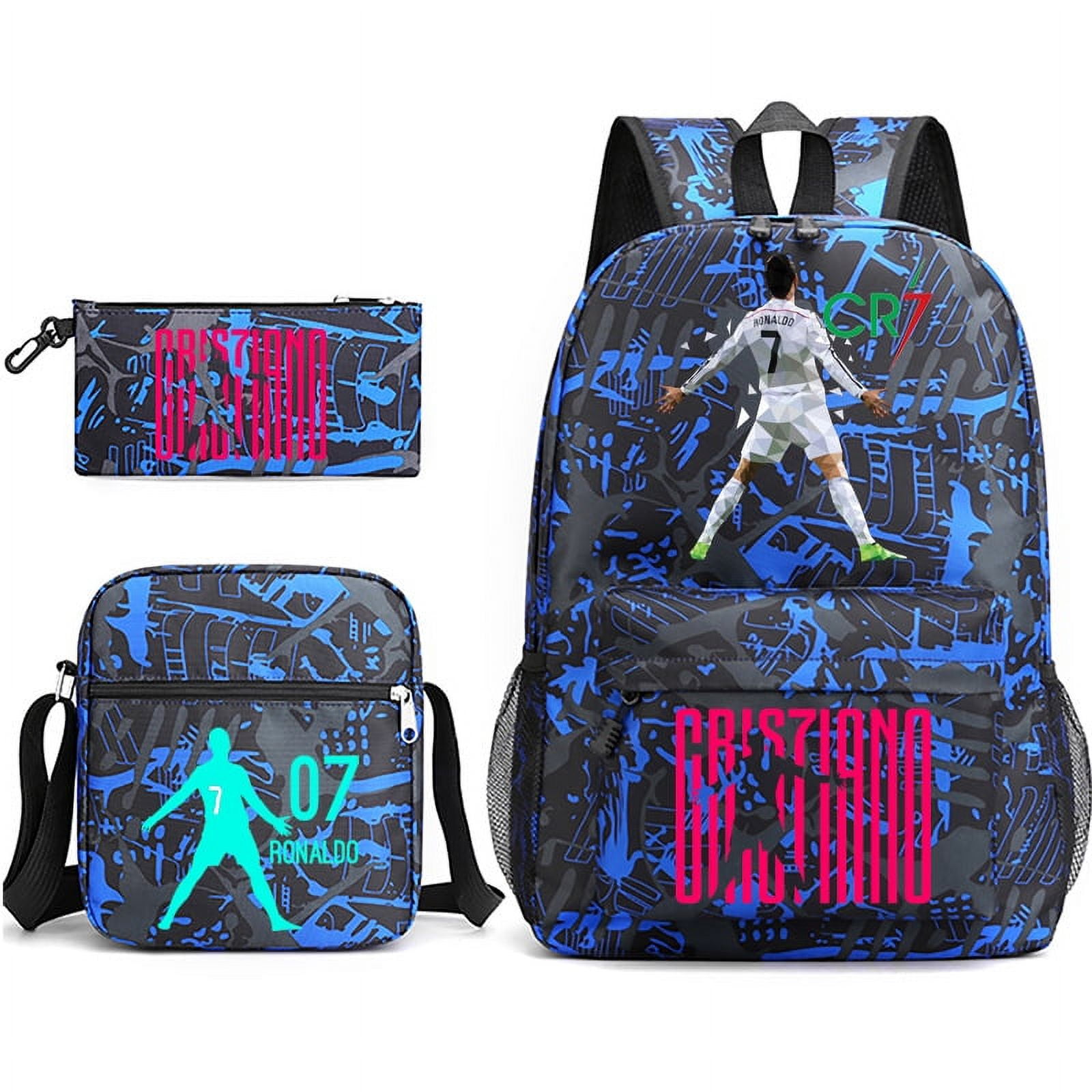Ronaldo Backpack School Bags for Boys & Girls Daytrip College Backpack  Multi-Purpose Bag 34 L Laptop Backpack American Blue - Price in India |  Flipkart.com