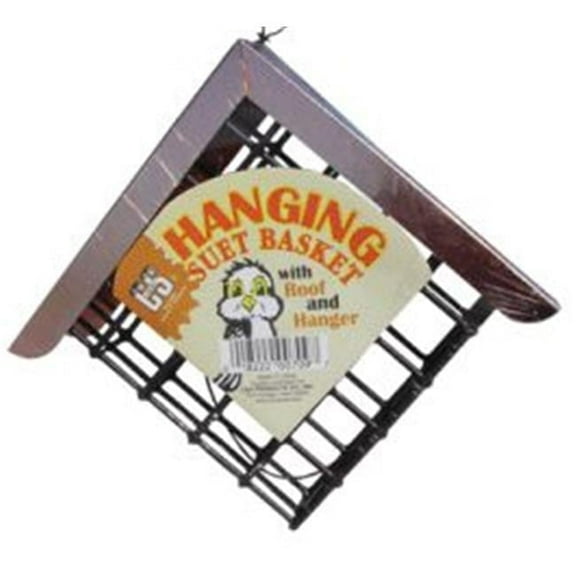 C&S Bird Suet Bird Feed Basket Copper
