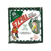 C&S EZ Fill Suet Basket, for Wild Bird Suet Cakes, 2" x 5.25" x 5.25"