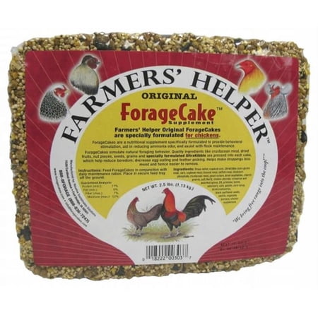 C&S Farmers' Helper CS06303 Bird Forage Cake, 2.5 lb Pack