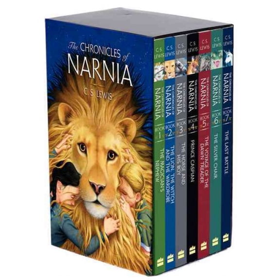 Pre-Owned C. S. Lewis: The Chronicles of Narnia Paperback 7-Book Box Set: 7 Books in 1 Box Set (Paperback)