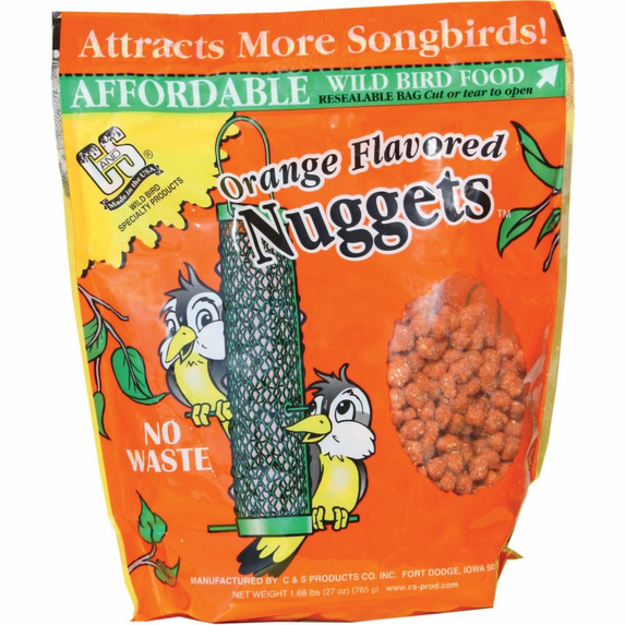 C & S No Waste Nuggets, 27 Ounce - Orange Flavored