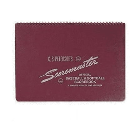 C.S. Peterson's Scoremaster Baseball Scorebook