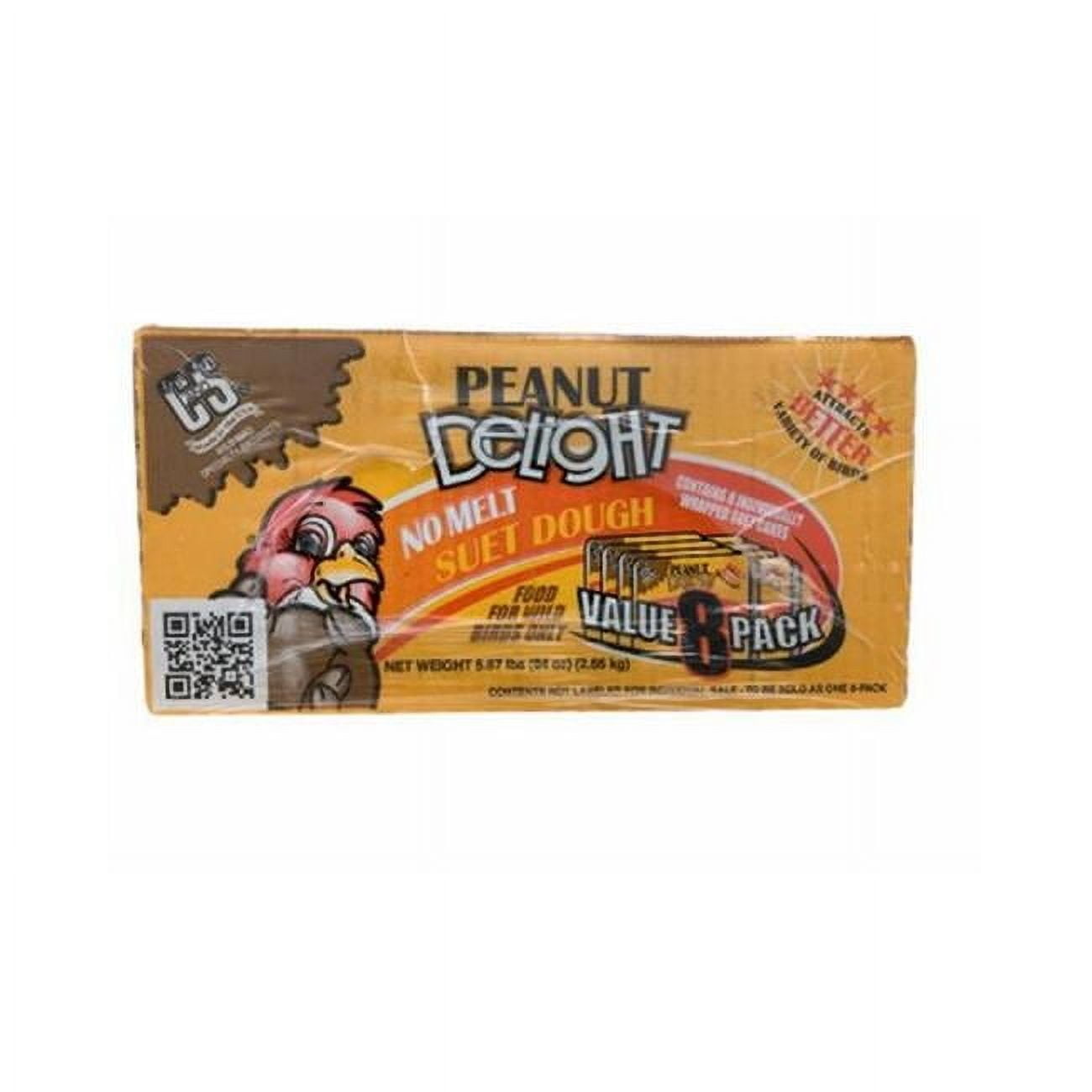C&S Products 260138 11 oz Pean Suet Cake - Pack of 8