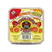 C&S Sunflower Suet Treat, for Wild Birds, 11 Ounces