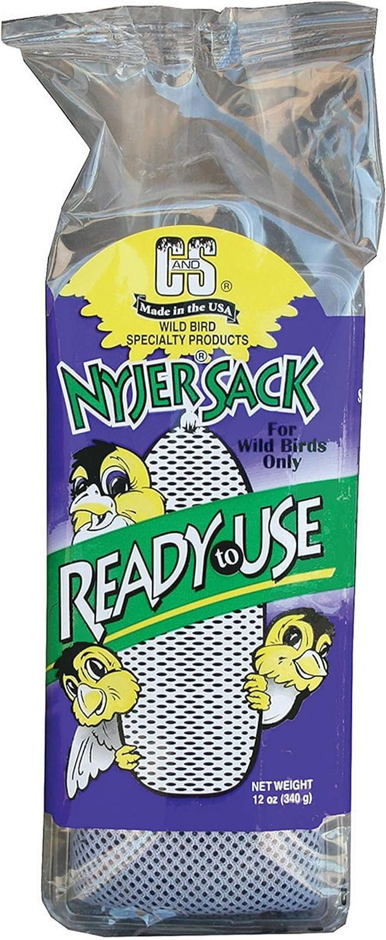 C&S Ready To Use Nyjer Sack 12 Ounces, 8 Pack