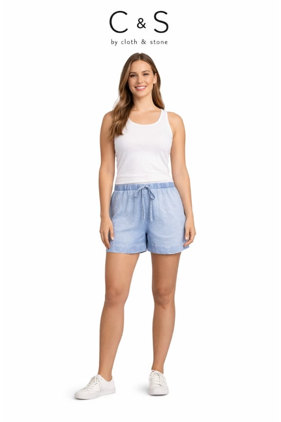 Woman's Shorts - Light Blue - XXL