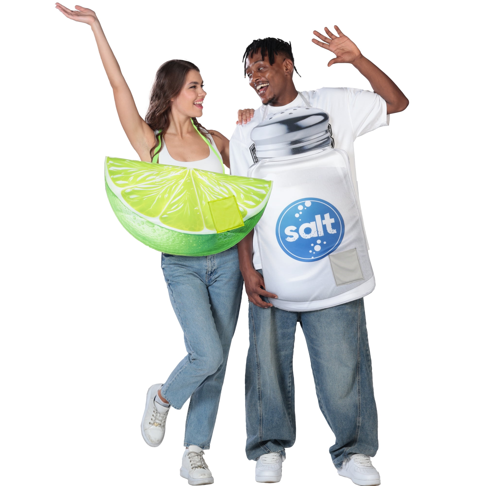 Salt and Lime Halloween Costumes for Adults, 2 Costumes, Adults Size (28-42), by Way to Celebrate