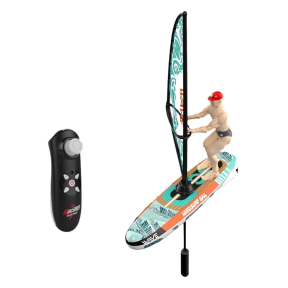 C Sailing Boat Remote Control Toy Waterproof Led Light For Racing Surfing High Low Speed Balanced Aquatic Fun For All