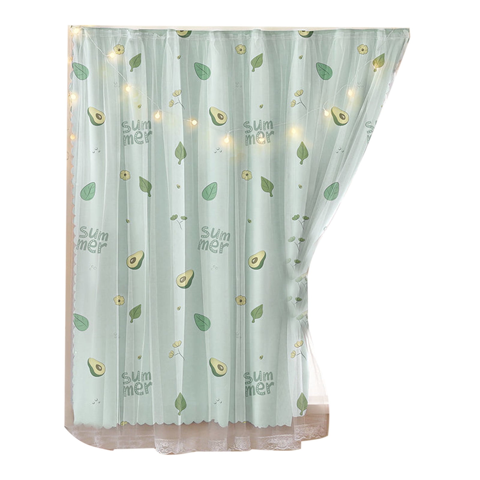 C Self Adhesive Room Darkening Window Curtains No Drill Needed Easy ...