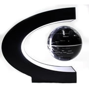 Magnetic Levitation Floating Globe C-Shape LED Desk Decor