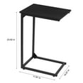 C Shape Side Table 1 Piece Set, C Shape Sofa and Nightstand, Portable