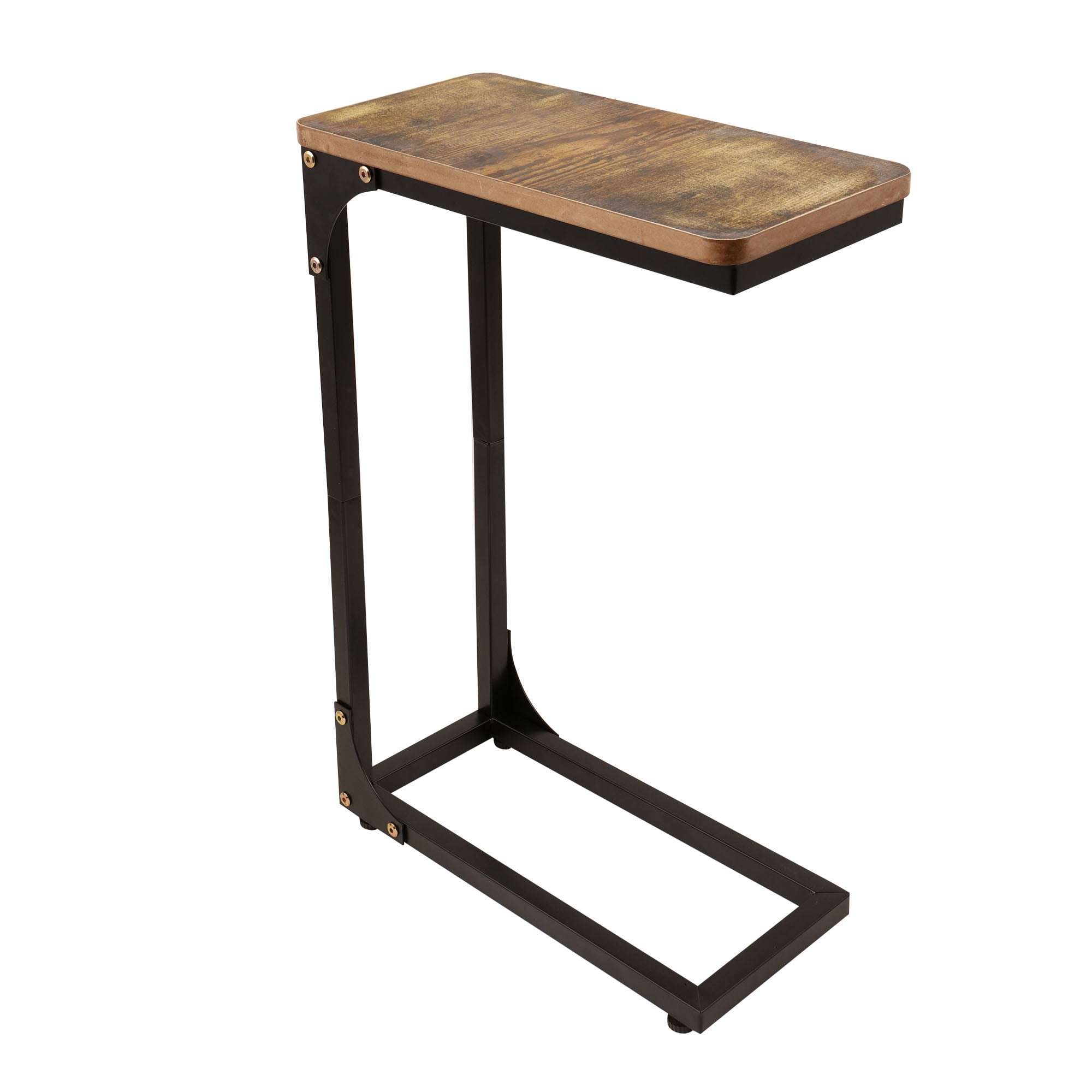 C Shaped End Table, C Tables for Couch, Couch Tables That Slide Under