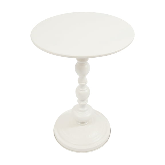 C-Shaped End Table, Portable Round Side Table, for Sofa Side Coffee Tea Drink Snack Storage