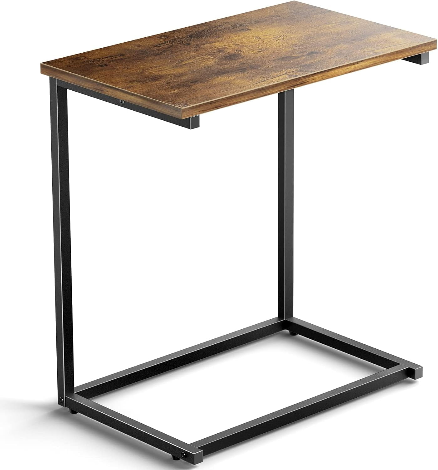 C Shaped End Table, Bedside Laptop Snack Furniture, Sofa Side Table, 27 ...