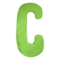 thumbnail image 1 of C Shaped Pregnancy Pillow Cover, 58 Inch Maternity Pillowcase Full Body Pillowcase, Super Soft Fabric, Universal Fit, Green, 1 of 6