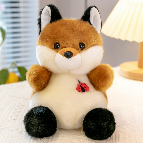 C Soft Plush Fox Stuffed Animal Toy Cute Kawaii Doll Kids Birthday Gift 20Cm