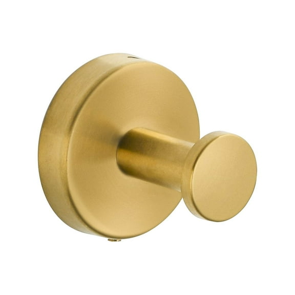 C Stainless Steel Single Coat Hook Wall Mounted Metal Towel Robe Hanger For Bathroom Bedroom Kitchen Entryway Clothes Storage Hardware