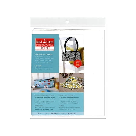 C&T Fast2Fuse Fusible Interfacing Light 15x18