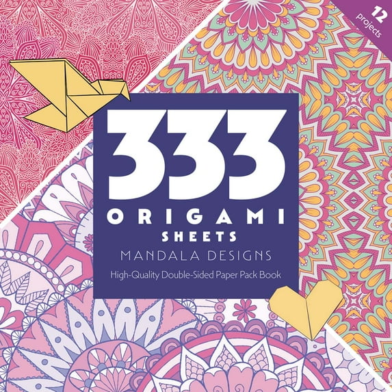 333 Origami Sheets-Mandala Designs