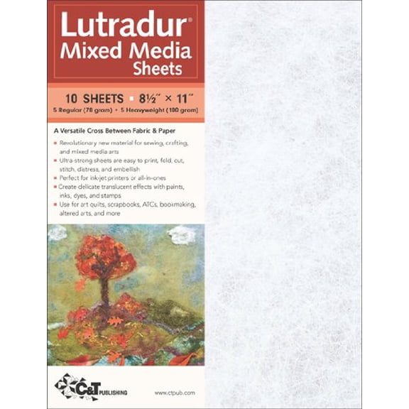 C&T Publishing Lutradur Mixed Media Sheet