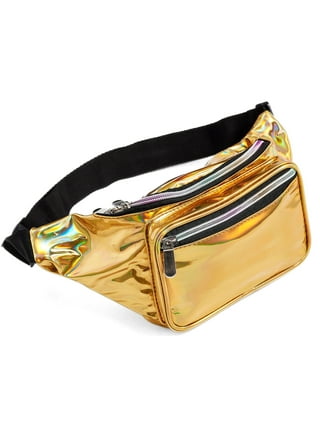 Gold fanny pack near me online