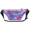 thumbnail image 1 of C.T.Soarsky Women's Belt Bags Fanny Pack Sparkly Outfits for Women Girls Festival Rave Waist Bag-Purple, 1 of 7