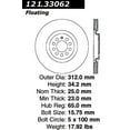 thumbnail image 1 of C-Tek Disc Brake Rotor 121.33062, 1 of 1