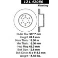 thumbnail image 1 of C-Tek Disc Brake Rotor 121.42086 Fits select: 2004-2012 NISSAN PATHFINDER, 1 of 4