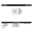 thumbnail image 1 of C-Tek Disc Brake Rotor 121.65048 Fits select: 1995-1997 FORD RANGER, 1995-1997 MAZDA B2300, 1 of 5