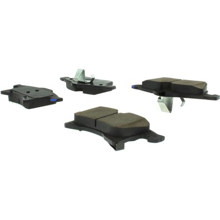 Centric Parts 102.13610 C-Tek Semi-Metallic Brake Pads with Shims