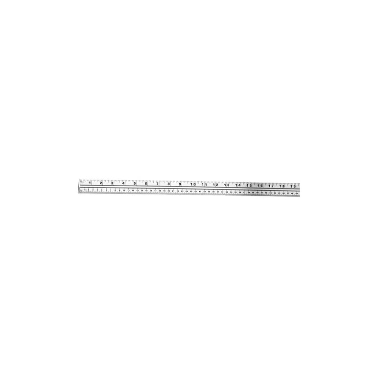 C-Thru Aluminum Yard/Meter Stick, 1-1/8 x 39-3/8 