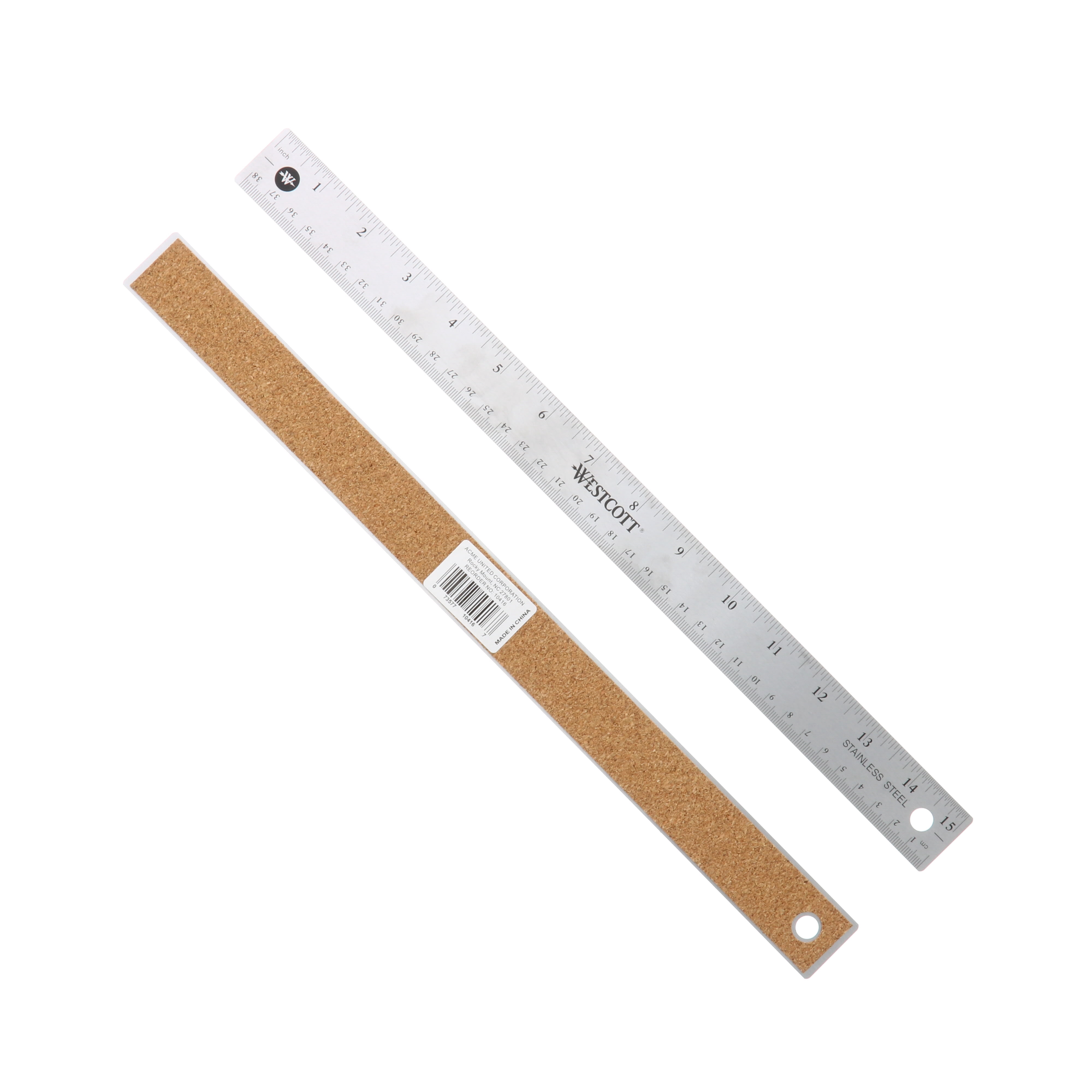 Metal Ruler 15 C-Thru Flexible Stainless Steel Ruler, 15