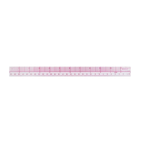 Westcott Plastic Ruler - B-65, 10ths