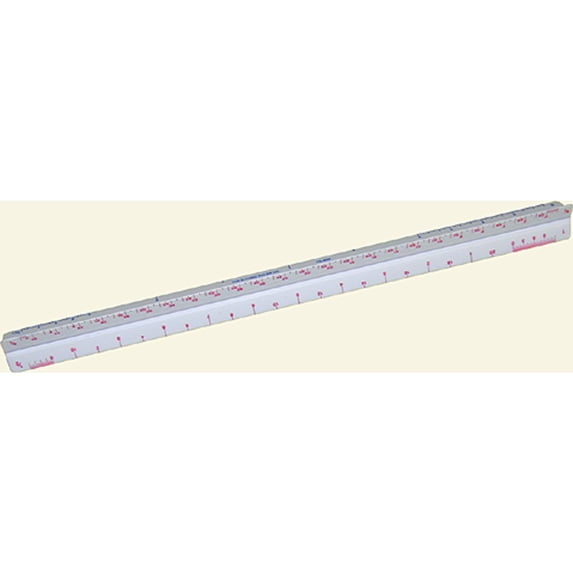 C-Thru Plastic Triangular Scale, Engineering