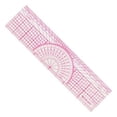 thumbnail image 1 of C-Thru Protractor Ruler, 1.5" x 6", 1 of 5