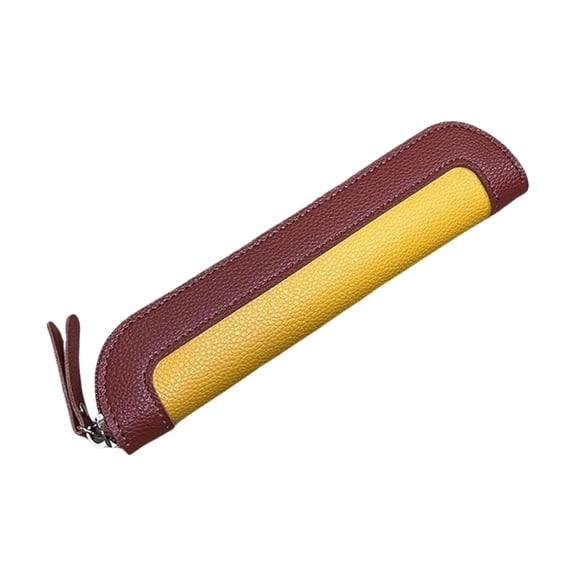 C Travel Pencil Pouch For Backpack Small Portable Pen Case For Office Canvas Zippered Pencil Holder