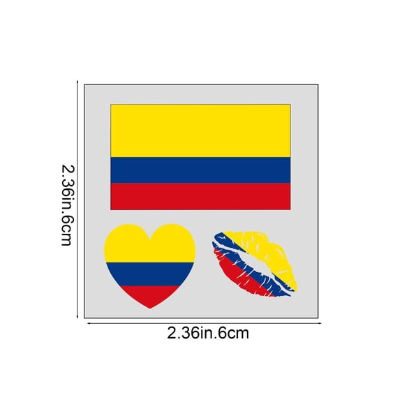 C Versatile Stickers For Various Fan Celebration Scenarios, 10-Piece Temporary Tattoo Pack Is Suitable For Parades, Home Parties, And Public Viewing Locations