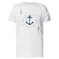 thumbnail image 1 of C Vintage Nautical Anchor T-Shirt Men -Image by Shutterstock, Male 4X-Large, 1 of 2
