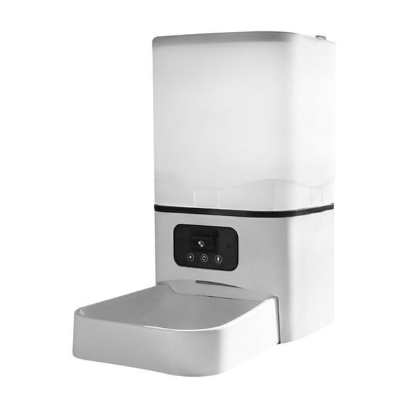 C Voice Interactive Video Surveillance 6L Smart Pet Feeder For Dogs Cats Automatic Food Dispenser With Timer Portion Control