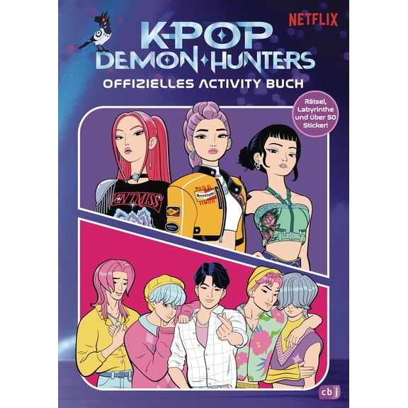 C. W. KPop Demon Hunters Offizielles Activity Buch: Rtsel, Labyrinthe und ber 5 (Paperback)