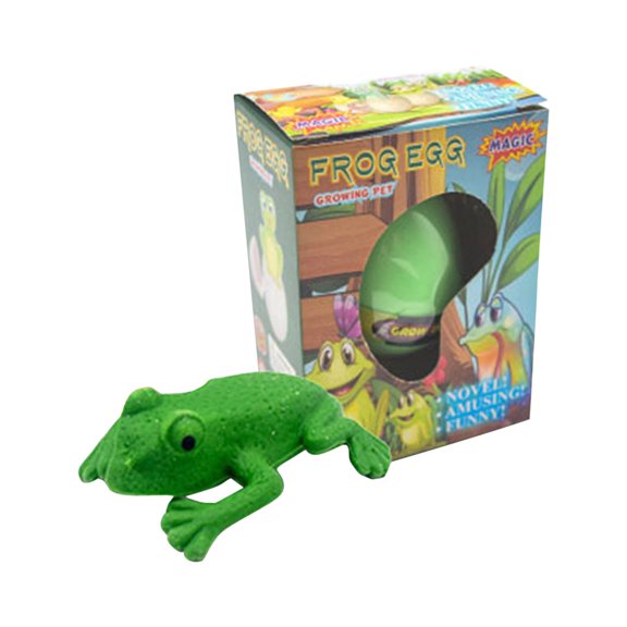 C Water Expanding Tree Frog Hatching Egg Toy Magic Growing Amphibian Creature Kids Science Educational Fun Activity