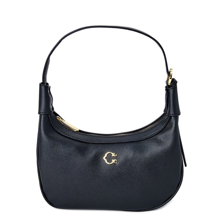 Women's Half Moon Leather Shoulder Bag