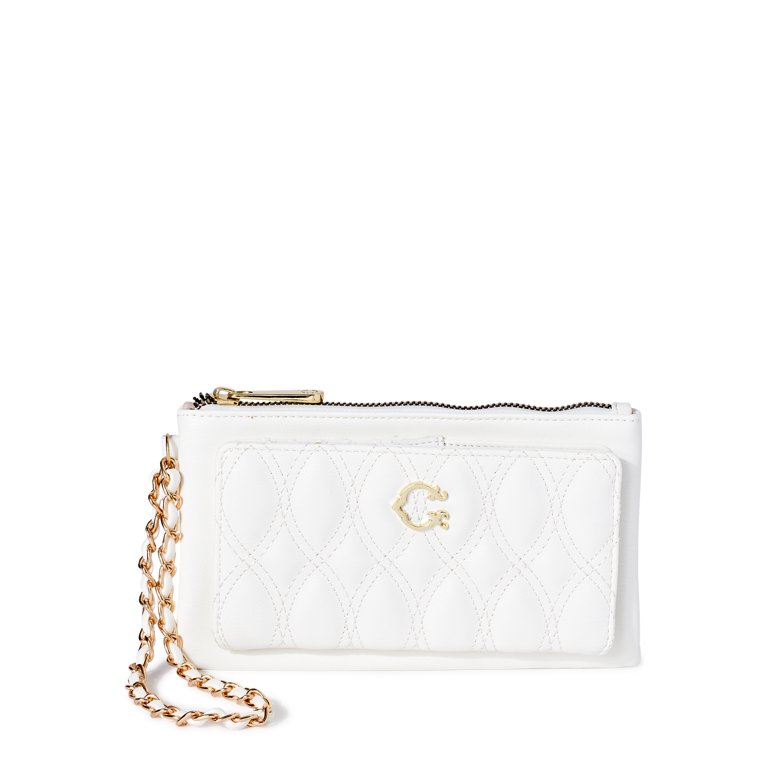 C. Wonder Women's Collette Tech Wristlet Wallet White - Walmart.com