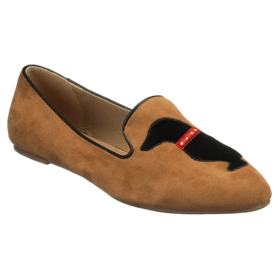 C. Wonder Women's Conversational Smoking Flat
