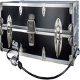 C&N Footlockers College Dorm Room Under Bed The Slim Lockable Trunk