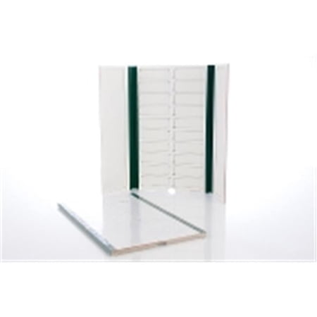 C and A Scientific MSL-27 20 Capacity Slide Folder- Dark Green
